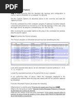 Task 1: Ping PDU Capture Step 1: After Ensuring That The Standard Lab Topology and Configuration Is