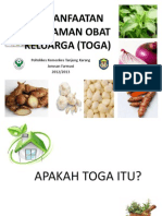 Pemanfaatan5tanamanobatkeluargatoga 130726191601 Phpapp02