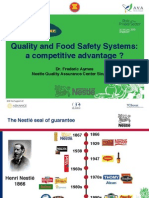 Nestle Quality Management System - Food