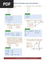 Soal Dan Pembahasan Ujian Nasional SMK Teknologi 2010