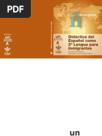 Didáctica Del Español Como Segunda Lengua para Inmigrantes