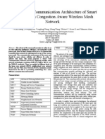 A Multi-Level Communication Architecture of Smart Grid Based On Congestion Aware Wireless Mesh Network