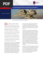 The Enduring Need For Electronic Attack in Air Operations: Policy Brief