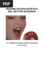 Rehabilitacion Estetica Del Sector Anterior