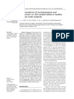 Bioequivalence of Oxcarbazepine Oral Suspension vs. Film-Coated Tablet in Healthy Chinese Male Subjects