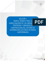 Homolagacion Redes Supterraneas Unidades de Propiedad PDF