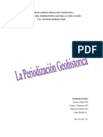 La Periodizacion Geohistorica