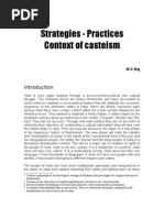 Strategies - Practices Context of Casteism