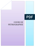 Cours de Pétrographie (Perso)