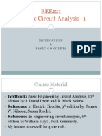 EEE121 - Electric Circuit Analysis