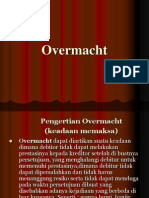 OVERMACHT