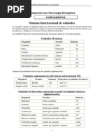 Sistema Internacional de Unidades