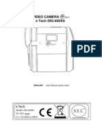 Z Camcorder Etech DIG 600XS Quick and Detailed User Guide English