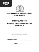 Manual de Laboratorio de Quimica II