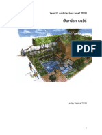 Garden Cafe Design Brief