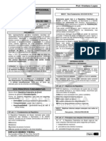 Apostila de Direito Constitucional Sudene e PF Cristiano Lopes