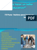 Como Hacer Un Taller Educativo