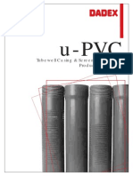 uPVC Tubewell Casing Screen Pipe Systems