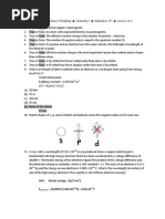 ESP Chemistry Test 1 - Part 2 - Answer and Solution