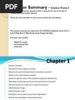 Chapter Summary - Form 2