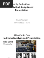 Abby Carlin Corp - Presentation