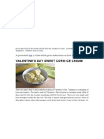 Valentine'S Day Sweet Corn Ice Cream: A Procedural Is A Text Which Gives Instructions On How To Do Something