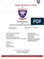 Industrial Attachment Report