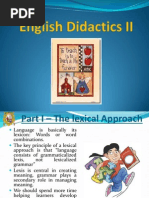 English Didactics II