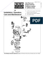 Deluge Valve Wet Pilot Line Single Interlock Preaction Sys