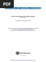 Cheeke 1988. Toxicity and Metabolism of Pyrrolizidine Alkaloids .