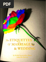 The Etiquettes of Marriage & Wedding