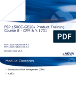 Adva - Training - FSP 150CC-GE20x R4.x Course - 8 - CFM and Y.1731