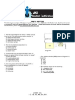 Sample Questions: Answer Key: 1-C, 2-B, 3-C, 4-B, 5-A, 6-B