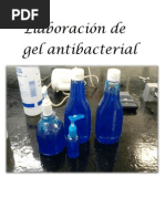 Elaboración de Gel Antibacterial