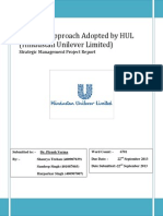 Strategic Approach Adopted by HUL