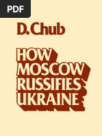 How Moscow Russifies Ukraine