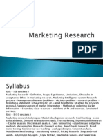 Marketing Research Slides