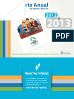 Reporte Anual de Actividades 2012 y 2013