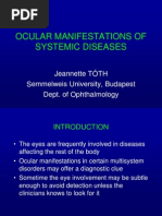 Ocular Manifestations of Systemic Diseases