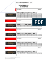 Tachographs 2400 SERIES: Illustrated Parts List