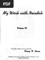 Henry Swan MY WORK WITH NECEDAH Volume III 1959 Second Printing 1976