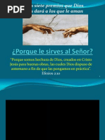 Porque Le Sirves Al Señor