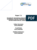 Reliability and Installation Effects of Ultrasonic Custody Transfer Gas Flow Meters Under Special Conditions