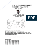 Travelling Salesman Problem Dynamic Programming