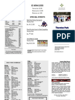 Thornton Park Ice Schedule