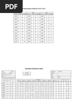 Randemazation Sheet For Trial T11-1: Plot Bloc Entries Plot Bloc Entries Plot Bloc Entries R-1 R-2 R-3