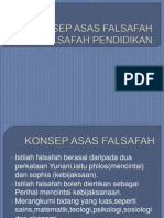 Konsep Asas Falsafah Dan Falsafah Pendidikan