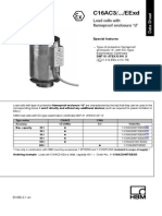 C16Ac3/... /eexd: Load Cells With Flameproof Enclosure "D"