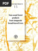 NWFP 15 Non-Wood Forest Products From Temperate Broad-Leaved Trees