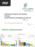 Intellectual Property and Climate Change: Annual Conference of The Masters of Laws in IP